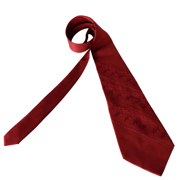 VTG Dunhill France Silk Embroidered Tie Business Casual Party Formalwear Retro - Picture 4 of 14